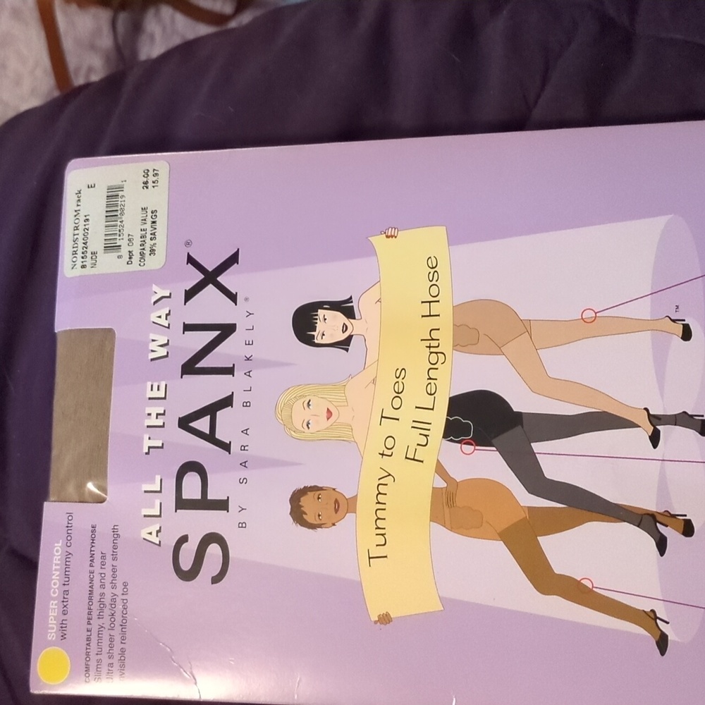 All the Way SPANX By Sarah Blakely Tummy Control Tummy to Toes Pa…